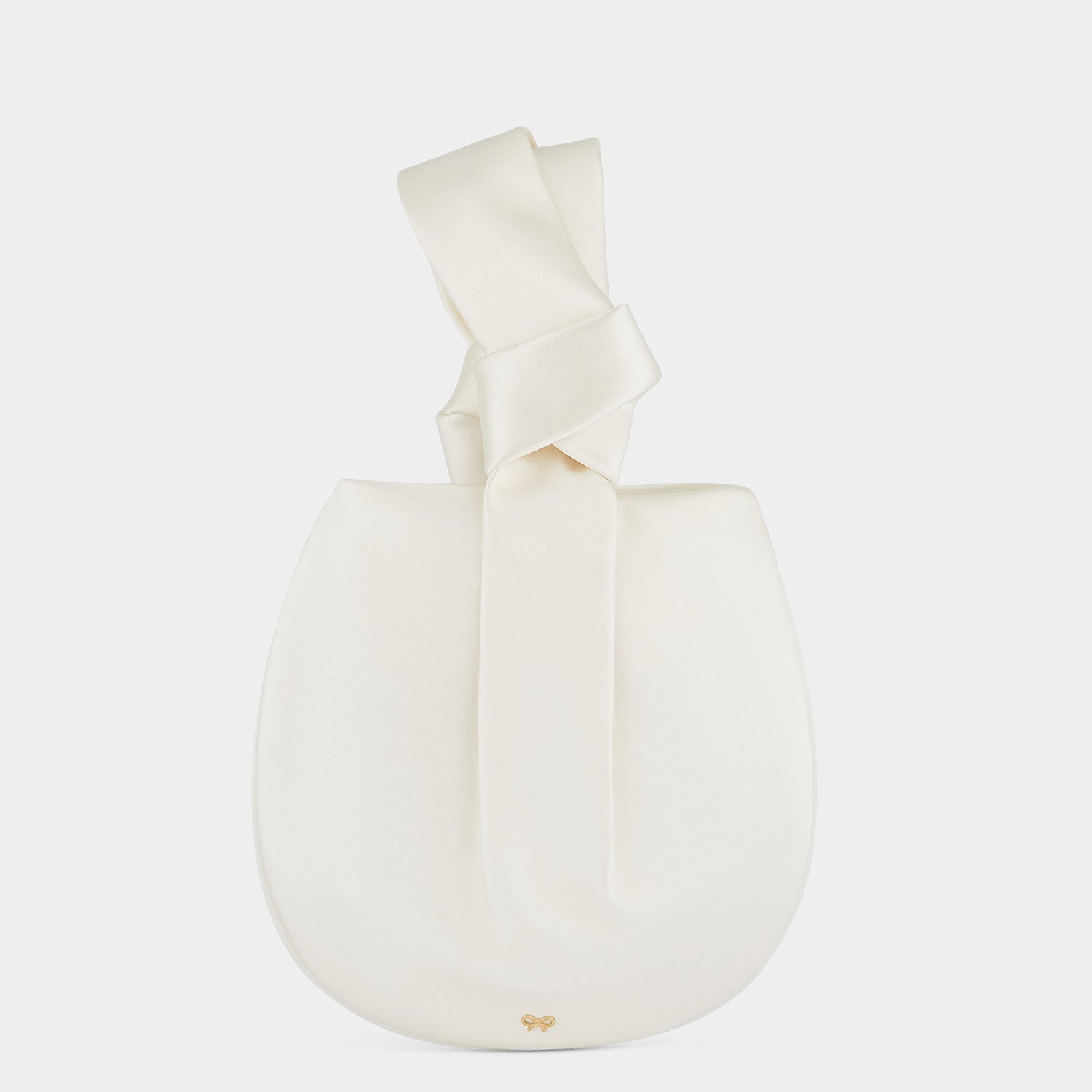 Tie the Knot Clutch -

          
            Double Satin in Ivory -
          

          Anya Hindmarch US
