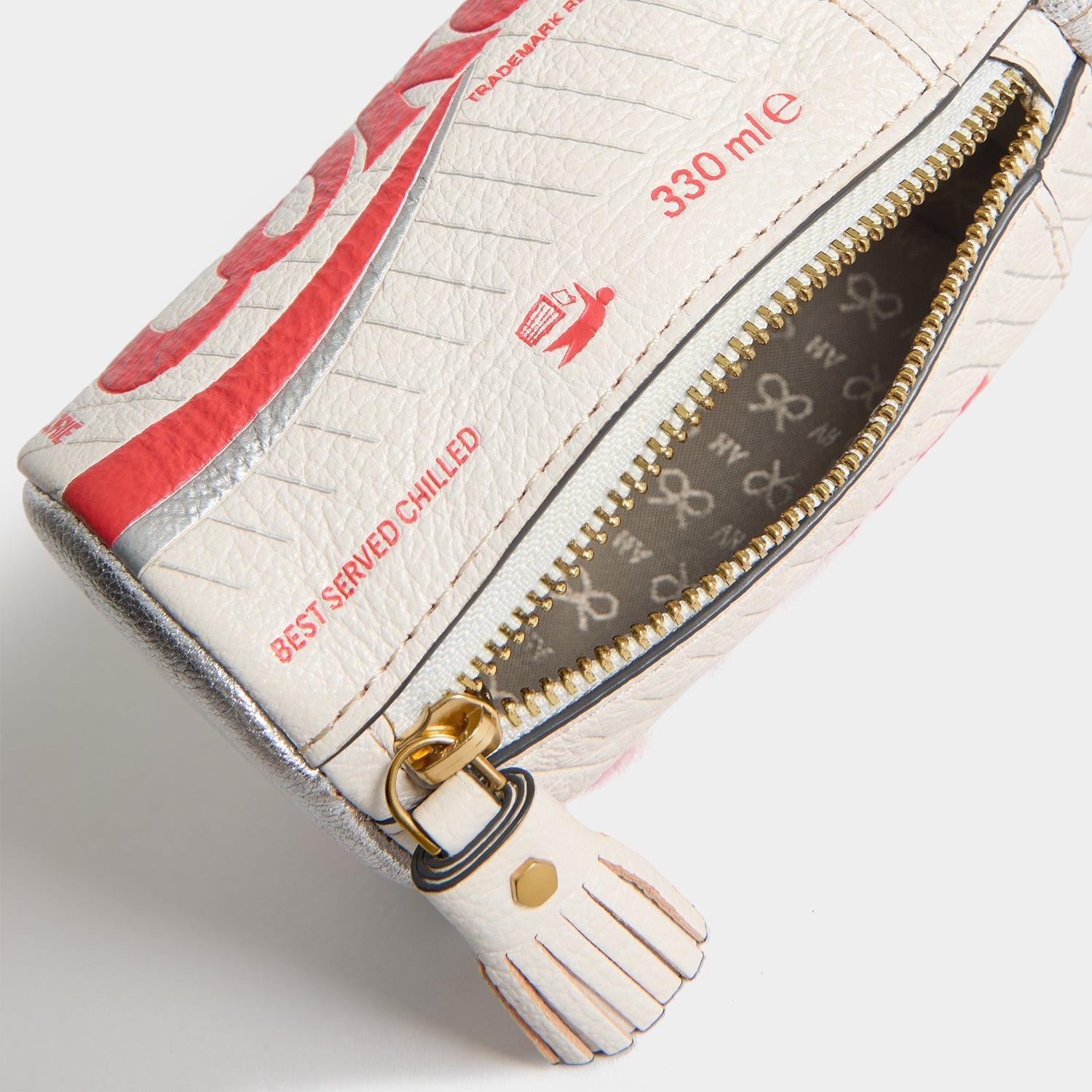 Anya Brands Diet Coke Coin Purse -

          
            Capra in Optic White -
          

          Anya Hindmarch US
