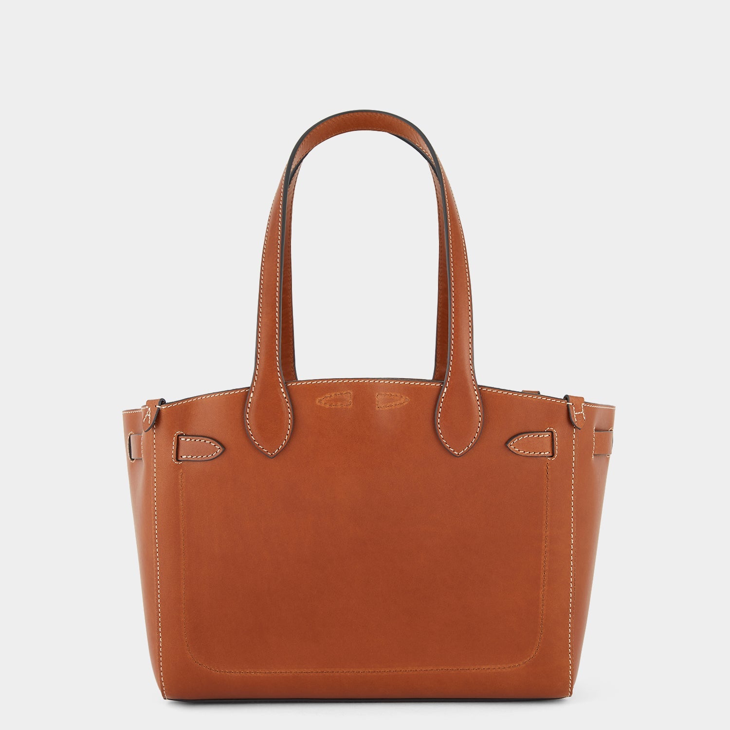 Return to Nature Small Tote -

          
            Compostable Leather in Tan -
          

          Anya Hindmarch US
