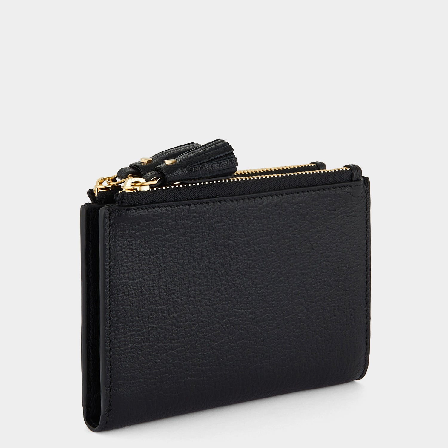 Small Double Zip Wallet -

          
            Capra in Black -
          

          Anya Hindmarch US
