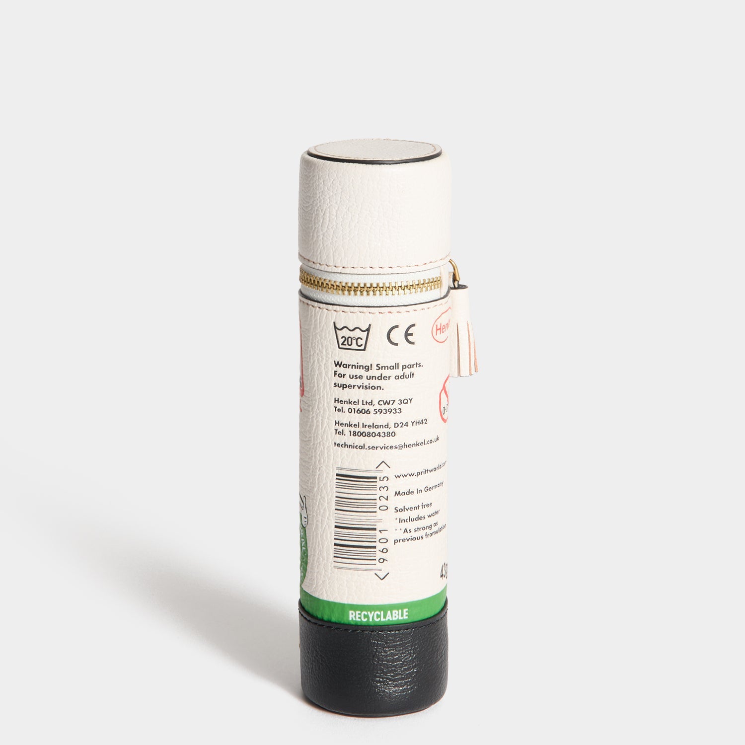 Pritt Stick Pencil Case -

          
            Nappa in White -
          

          Anya Hindmarch US
