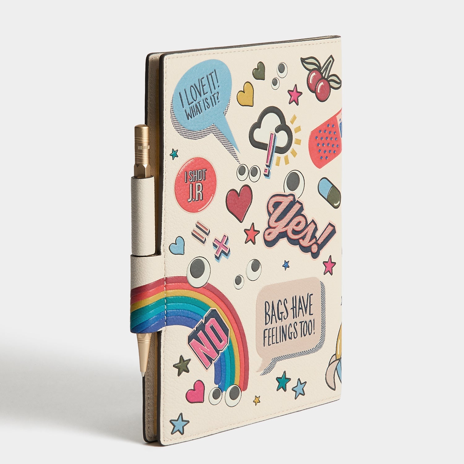 All Over Stickers A5 Journal | Anya Hindmarch US
