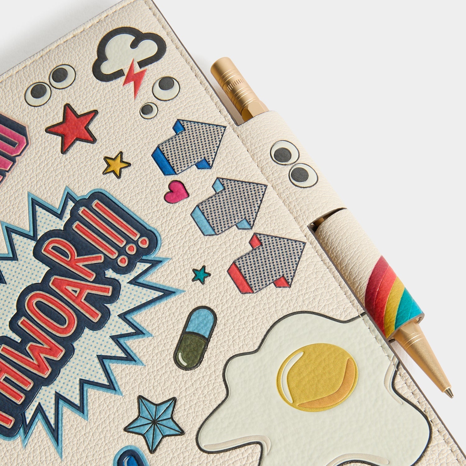 All Over Stickers A5 Journal | Anya Hindmarch US