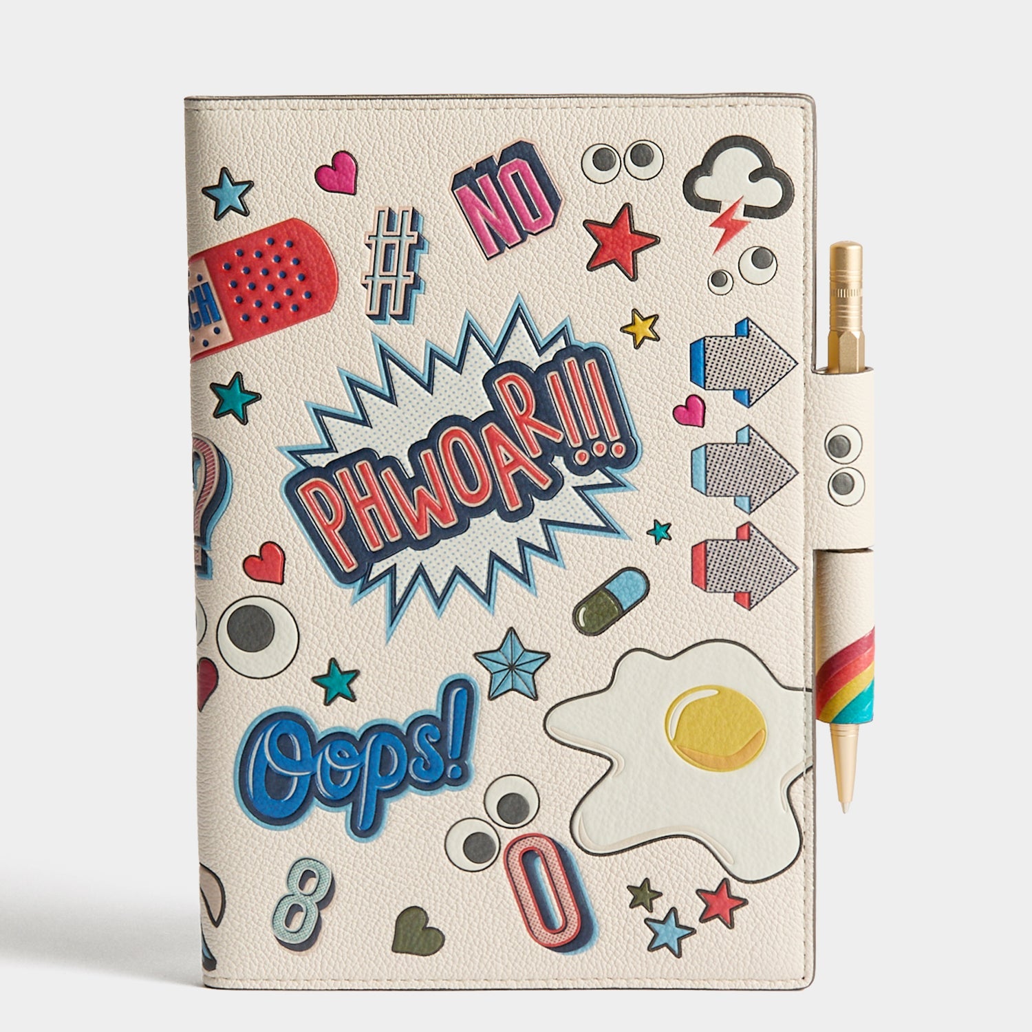 ◆Anya Hindmarch◆A5 オールオーバーステッカー 手帳カバー All Over Stickers A5 Journal | Anya Hindmarch US