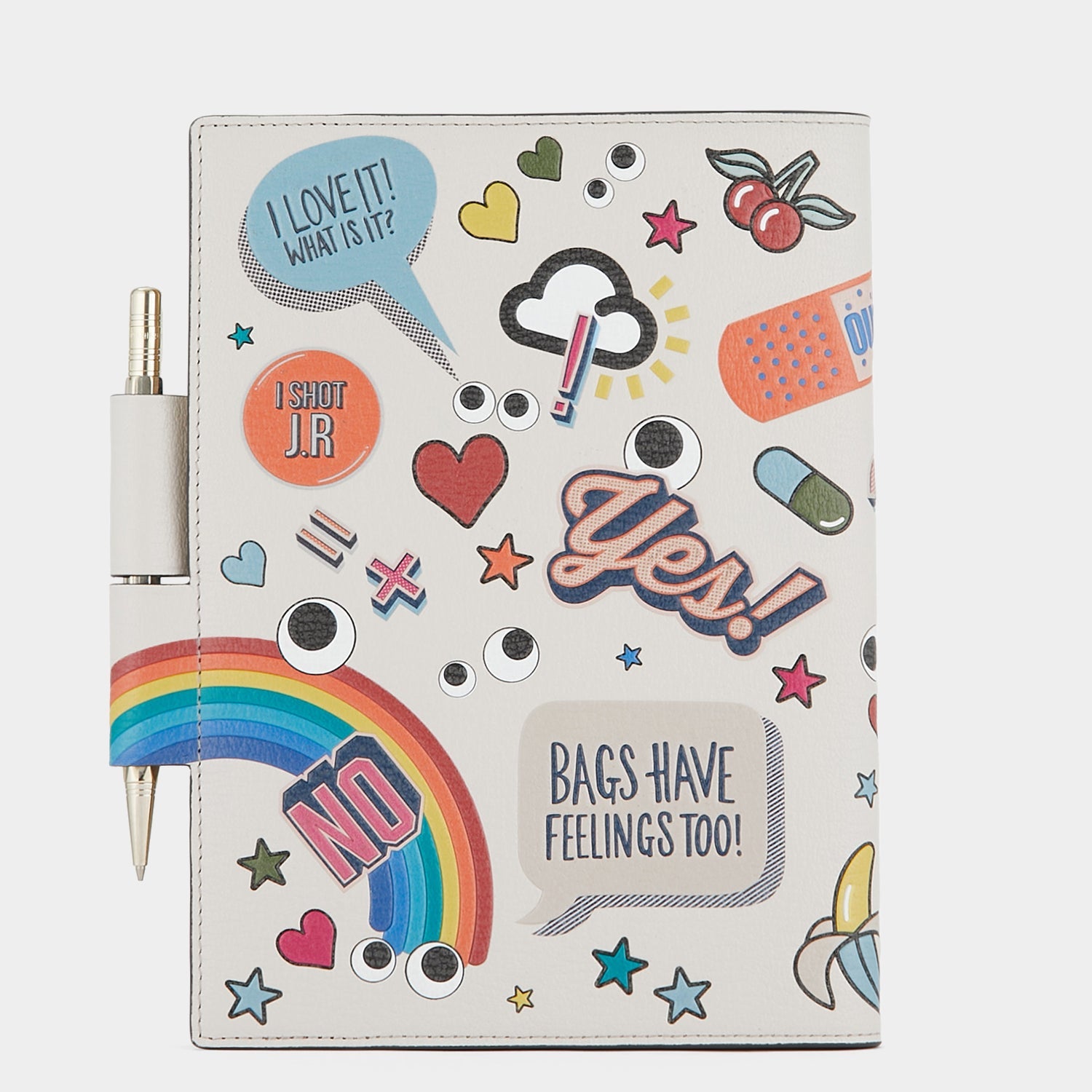 All Over Stickers A5 Journal -

          
            Capra in Chalk -
          

          Anya Hindmarch US
