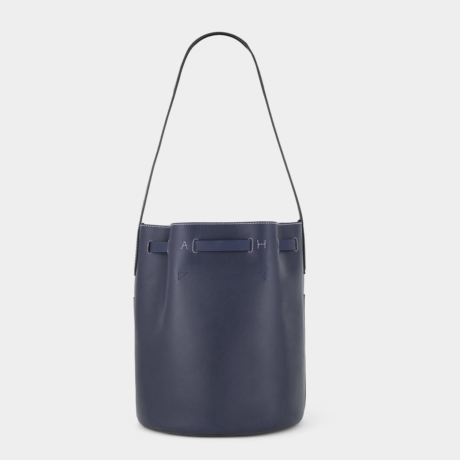 Return to Nature Bucket Bag -

          
            Compostable Leather in Marine -
          

          Anya Hindmarch US
