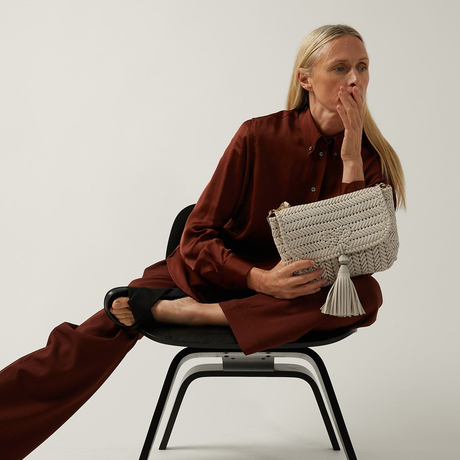 Neeson Tassel Shoulder Bag | Anya Hindmarch US