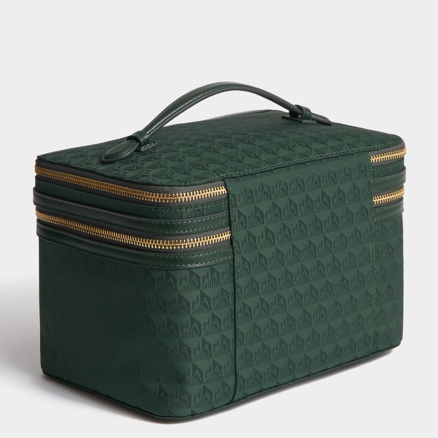 Logo Vanity Kit -

          
            Nylon Jacquard in Dark Holly -
          

          Anya Hindmarch US
