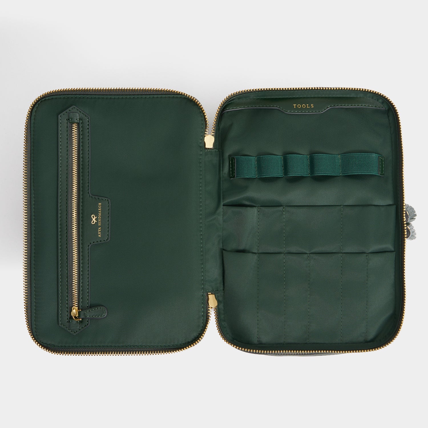 Logo Vanity Kit -

          
            Nylon Jacquard in Dark Holly -
          

          Anya Hindmarch US
