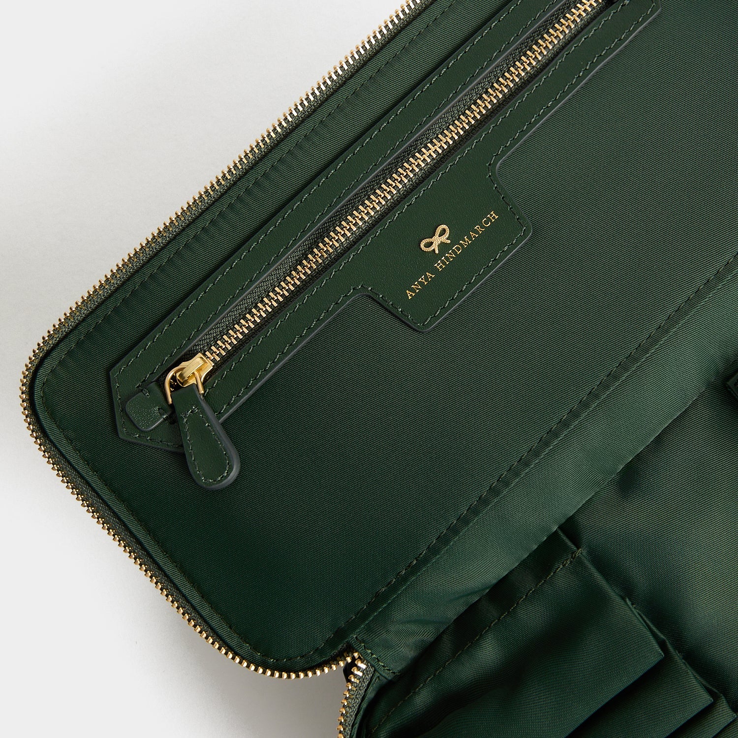 Logo Make-Up Pouch | Anya Hindmarch US