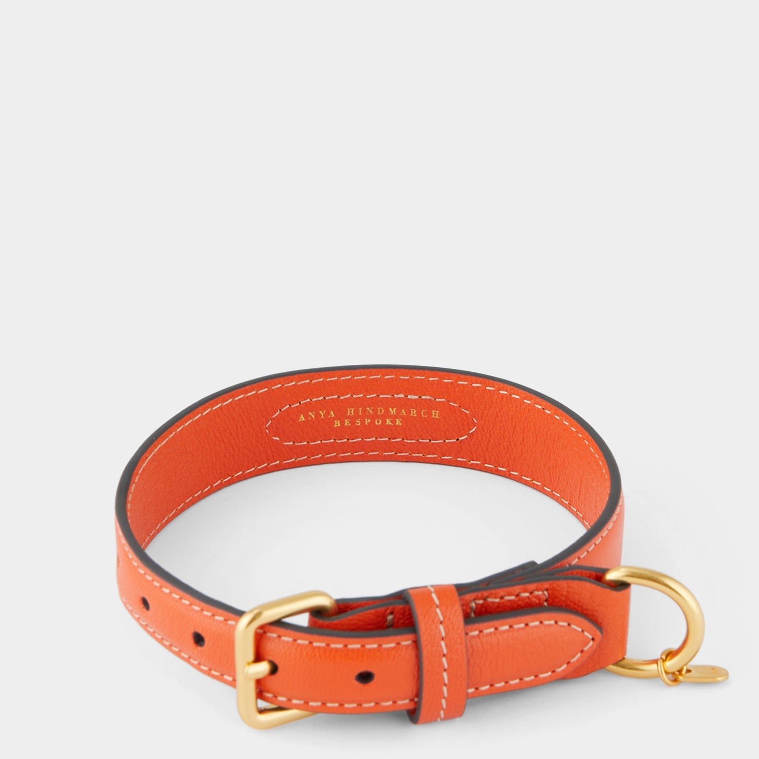 Small Dog Collar -

          
            Capra Leather in Clementine -
          

          Anya Hindmarch US
