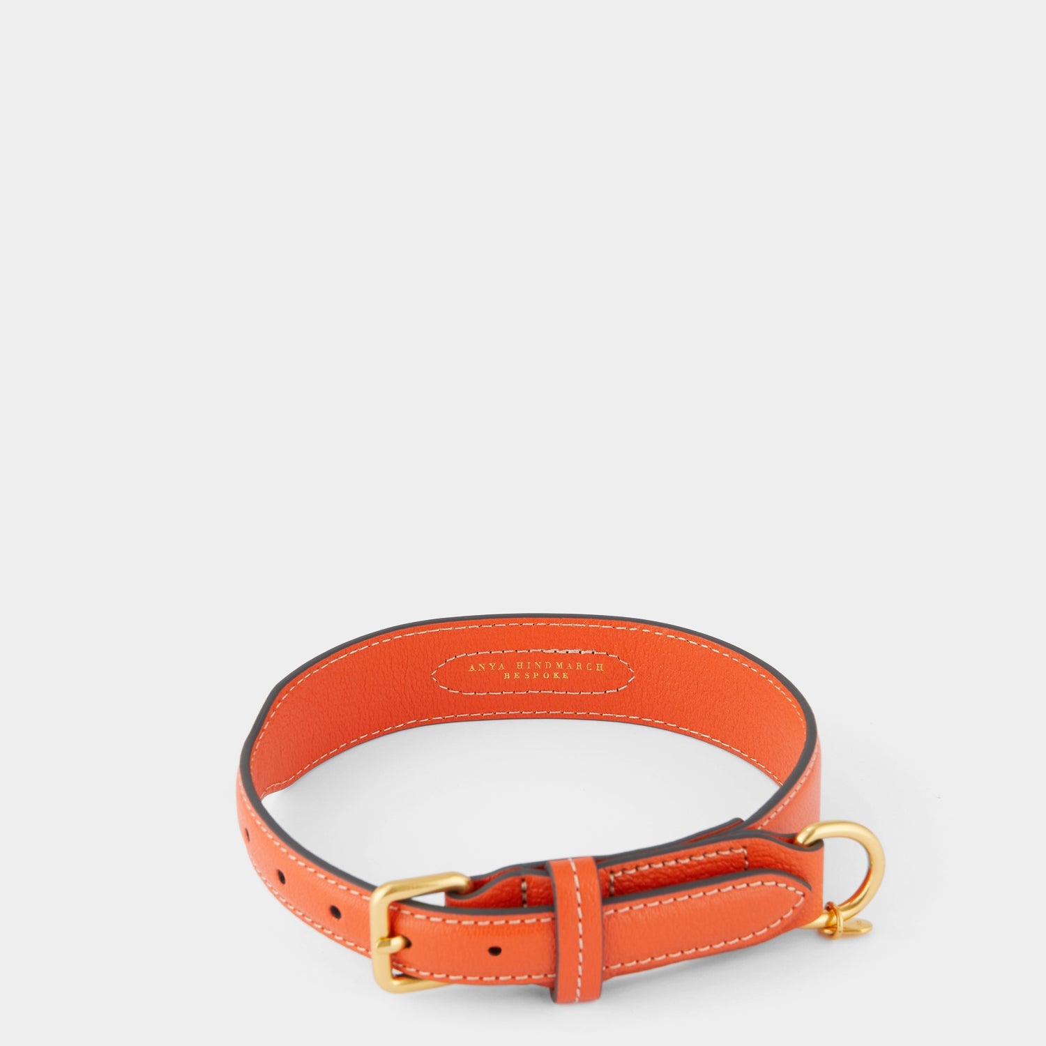 Large Dog Collar -

          
            Capra Leather in Clementine -
          

          Anya Hindmarch US
