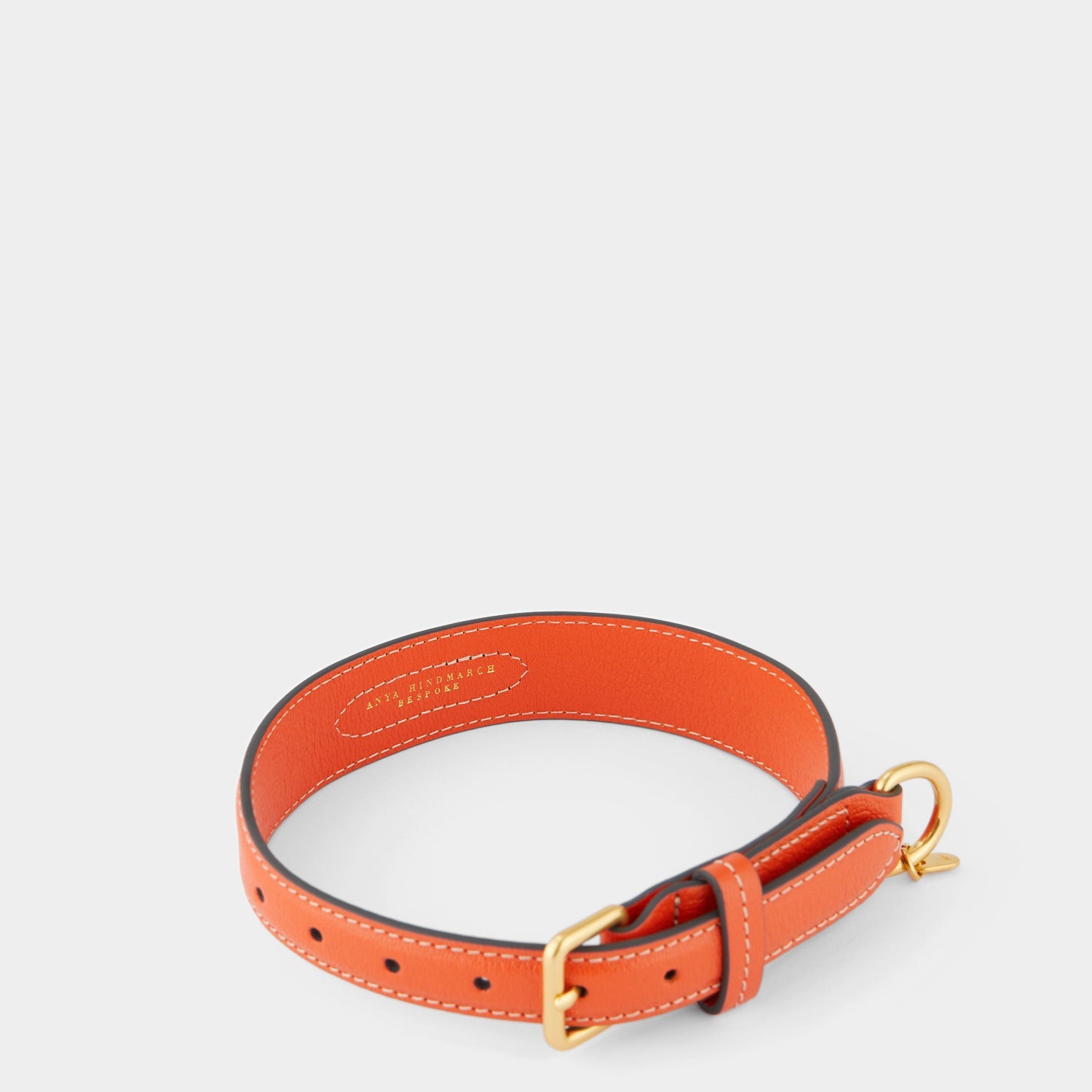 Large Dog Collar -

          
            Capra Leather in Clementine -
          

          Anya Hindmarch US
