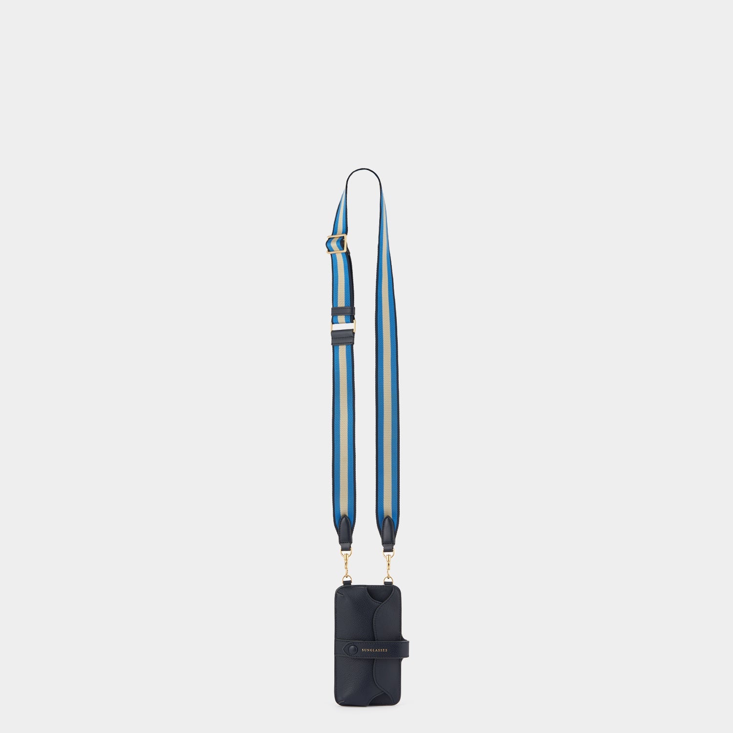 Nastro Phone Pouch On Strap -

                  
                    Leather in marine -
                  

                  Anya Hindmarch US
