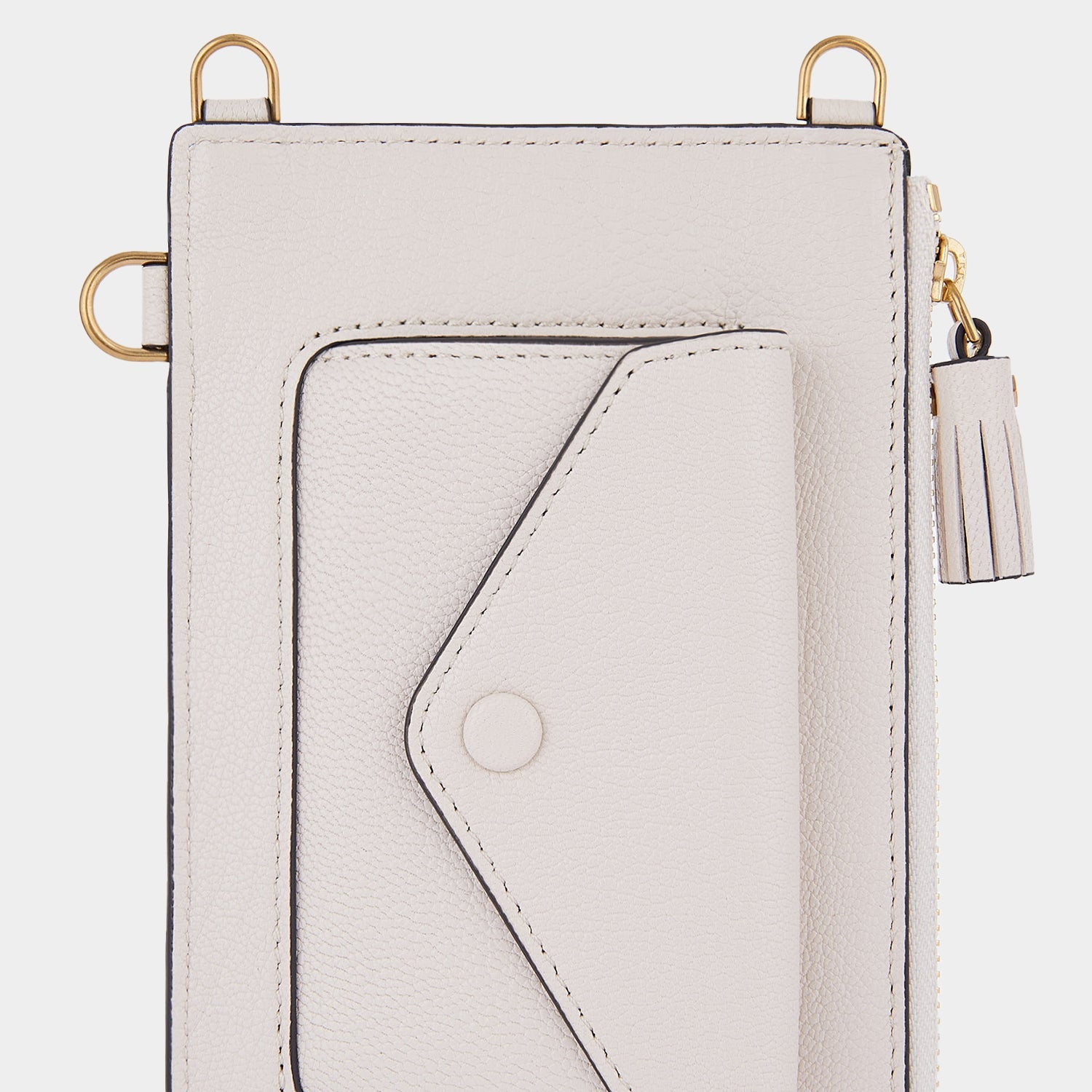 Anya Brands Corn flakes Zip Phone Pouch on Strap | Anya Hindmarch US