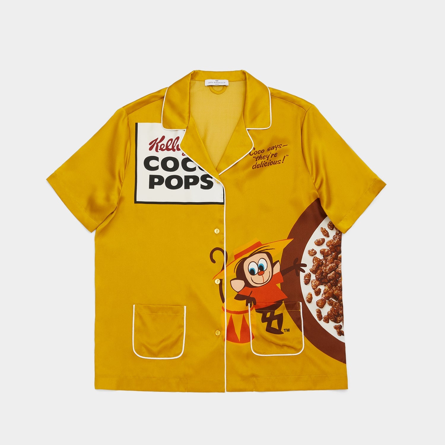 Anya Brands Coco Pops Short Silk Pyjamas -

                  
                    Silk in Yellow -
                  

                  Anya Hindmarch US

