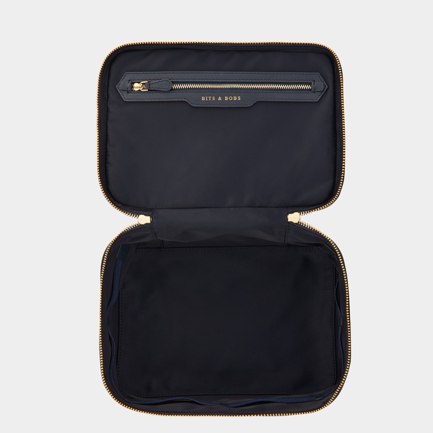 Logo Vanity Kit -

          
            Jacquard Nylon in Marine -
          

          Anya Hindmarch US
