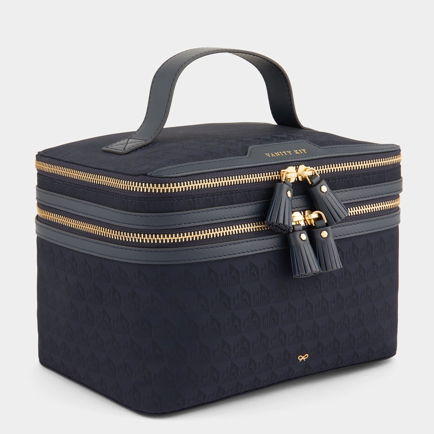 Logo Vanity Kit -

          
            Jacquard Nylon in Marine -
          

          Anya Hindmarch US
