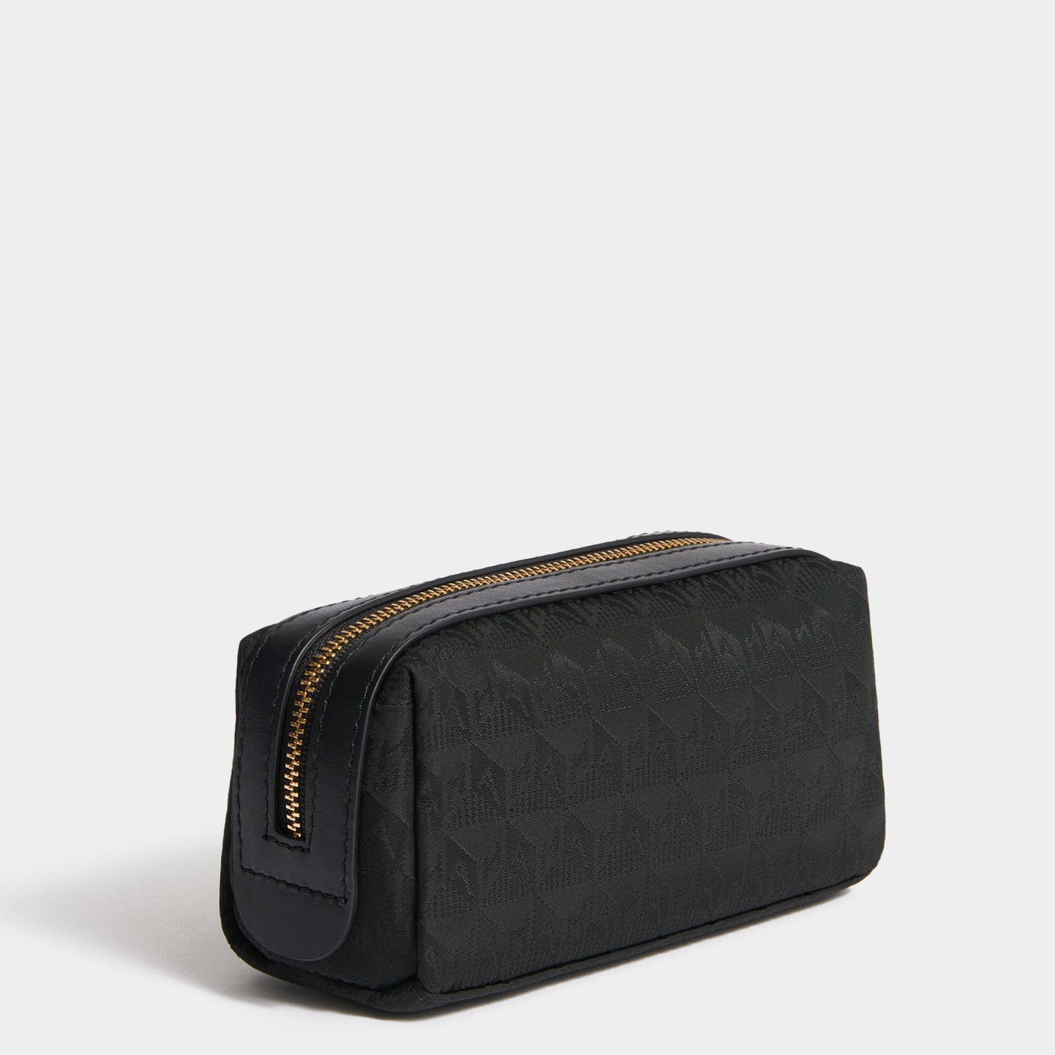 Logo Girlie Stuff Pouch -

          
            Jacquard Nylon in Black -
          

          Anya Hindmarch US
