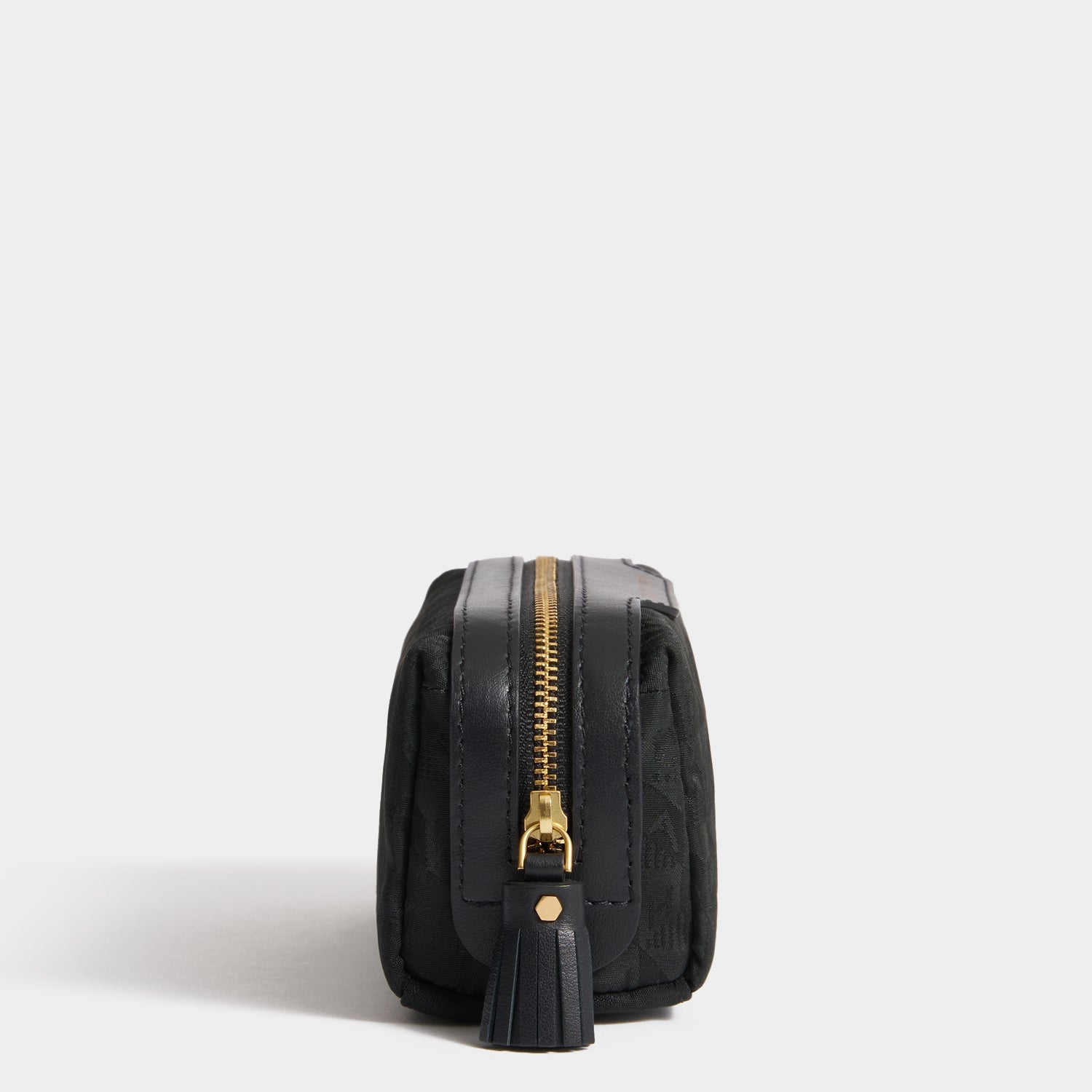 Logo Girlie Stuff Pouch -

          
            Jacquard Nylon in Black -
          

          Anya Hindmarch US
