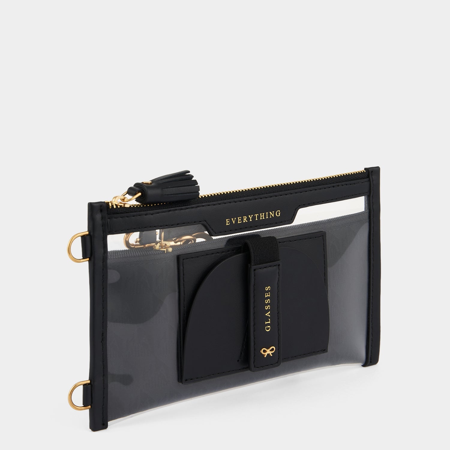 Logo Everything Pouch -

          
            Jacquard Nylon in Black -
          

          Anya Hindmarch US
