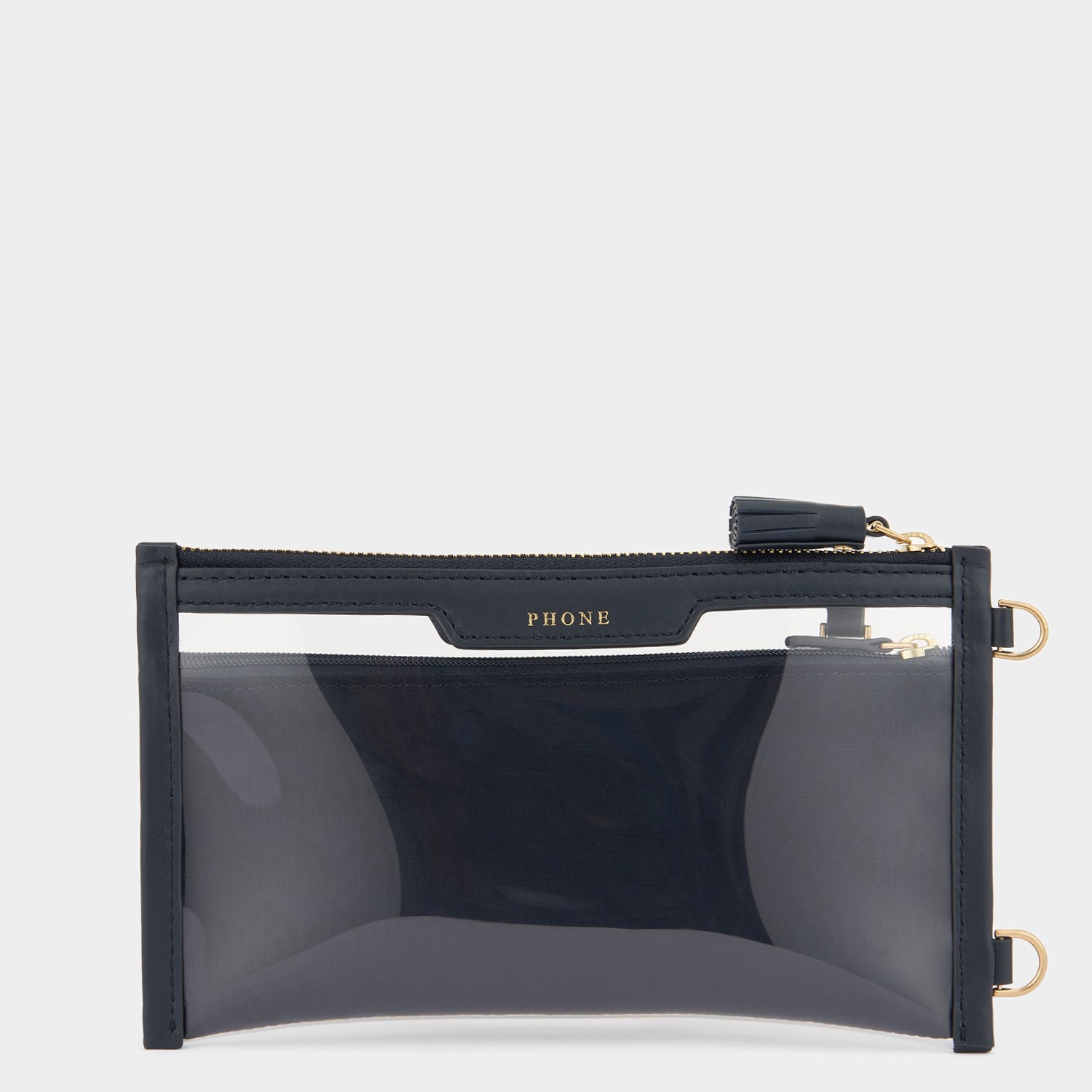 Logo Everything Pouch -

          
            Jacquard Nylon in Marine -
          

          Anya Hindmarch US
