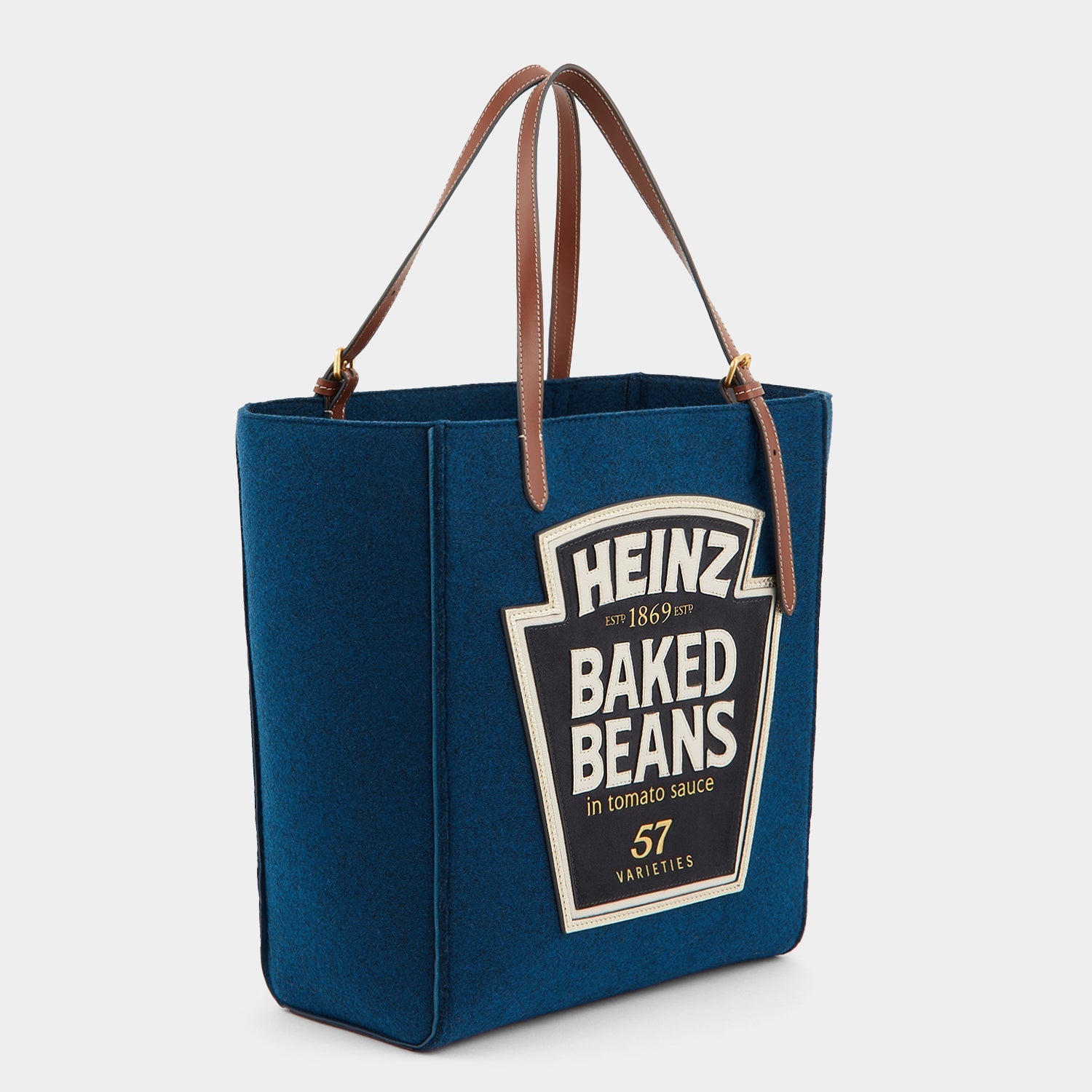 Anya Brands Heinz Baked Beans Small Tote -

                  
                    Recycled Felt in Teal -
                  

                  Anya Hindmarch US
