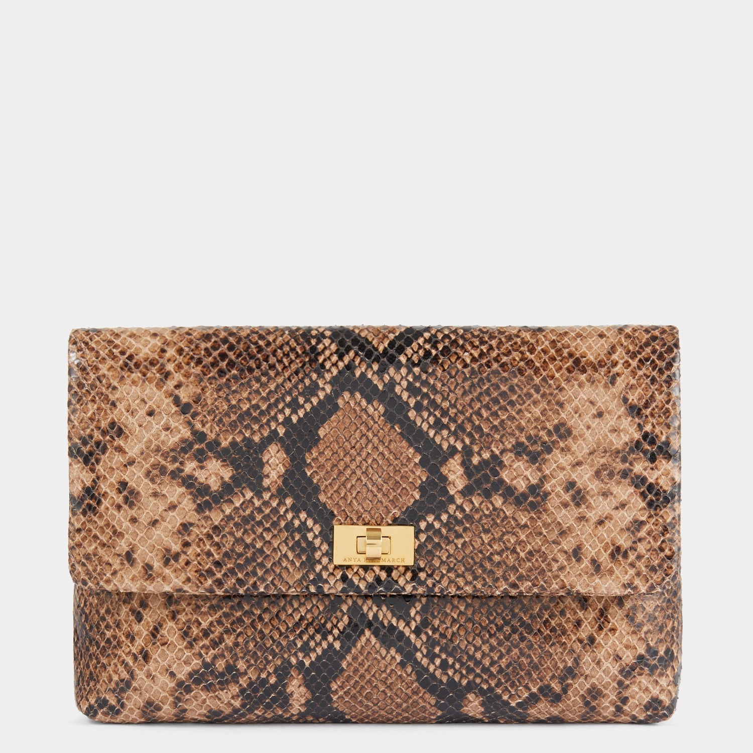 Valorie Clutch -

                  
                    Glossy Leather in Espresso -
                  

                  Anya Hindmarch US
