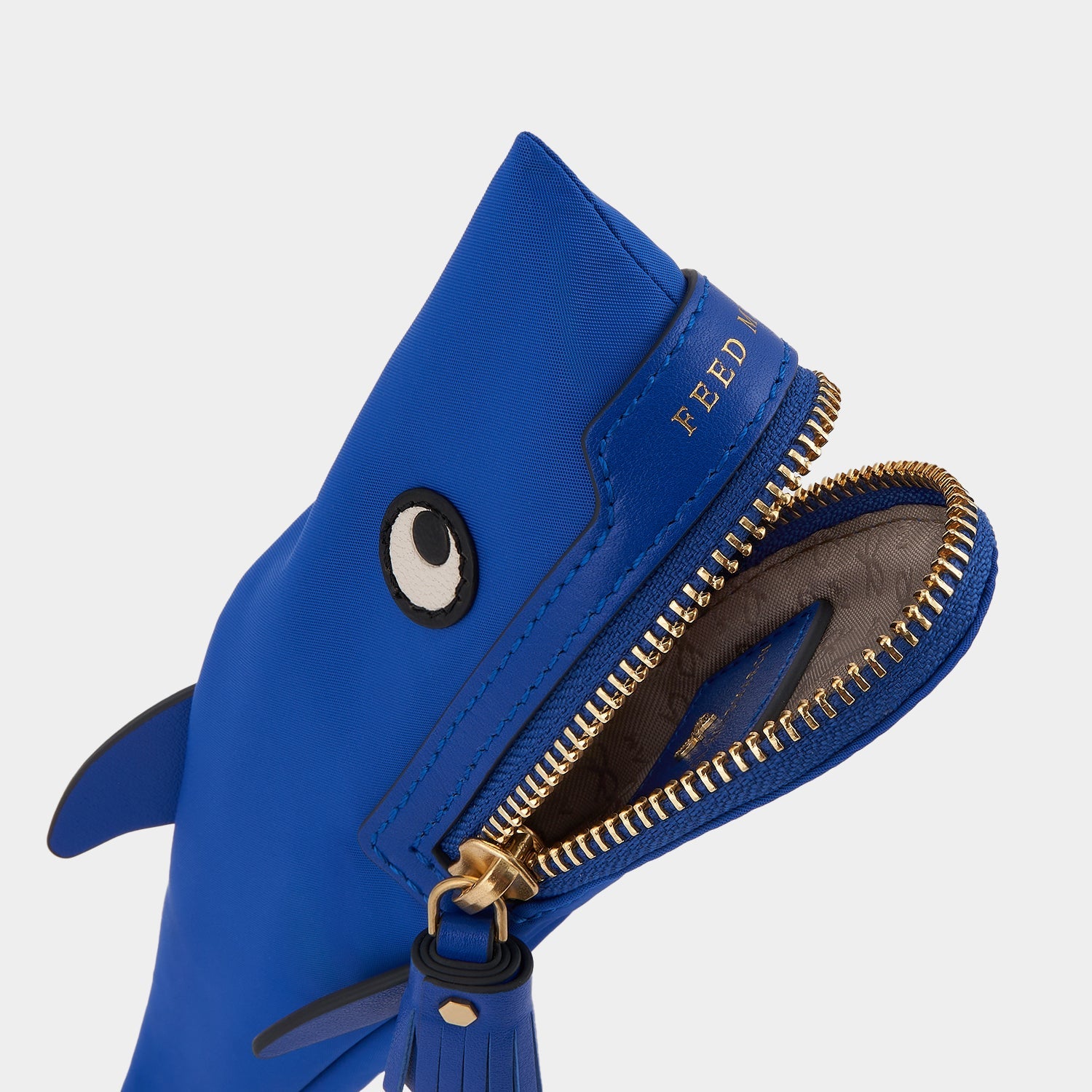 Shark Pencil Case -

                  
                    ECONYL® in Electric Blue -
                  

                  Anya Hindmarch US
