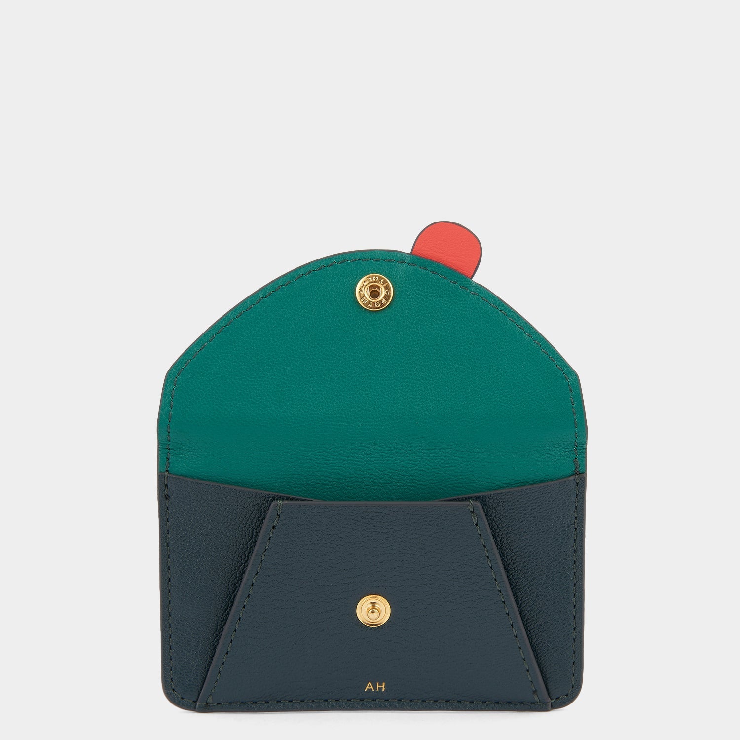 Zany Envelope Purse Sticker -

                  
                    Capra Leather in Dark Holly -
                  

                  Anya Hindmarch US
