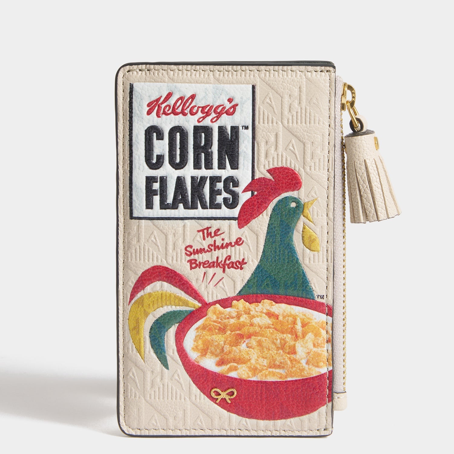 Anya Brands Corn Flakes Zip Card Case -

          
            Capra Leather in Chalk -
          

          Anya Hindmarch US
