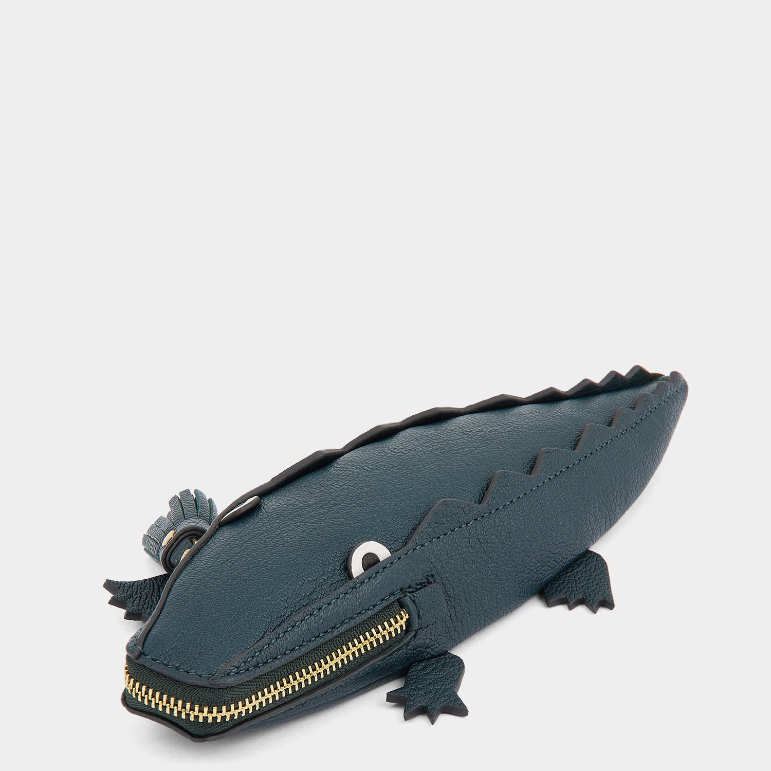 Crocodile Pencil Case -

                  
                    Capra Leather in Dark Holly -
                  

                  Anya Hindmarch US
