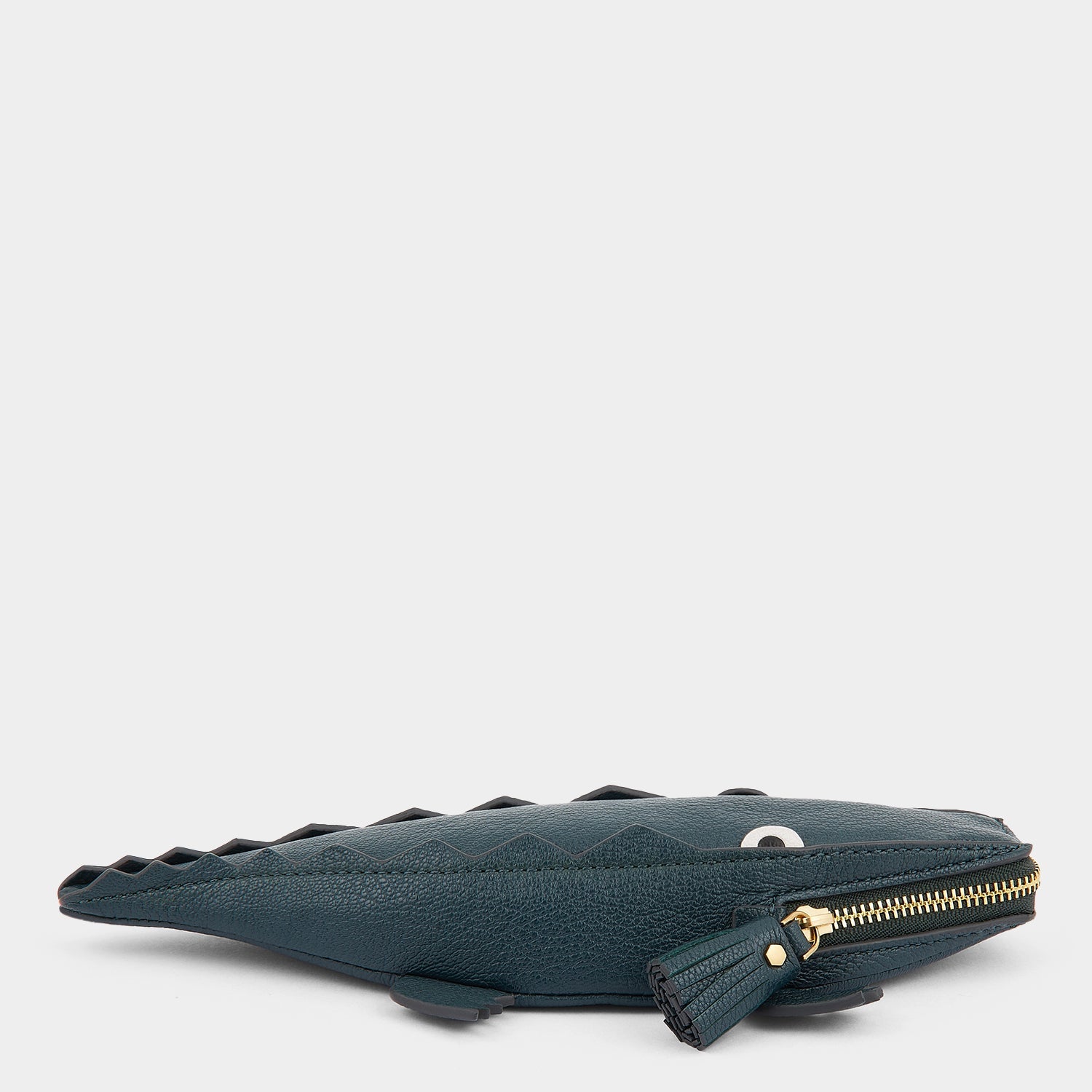 Crocodile Pencil Case -

                  
                    Capra Leather in Dark Holly -
                  

                  Anya Hindmarch US
