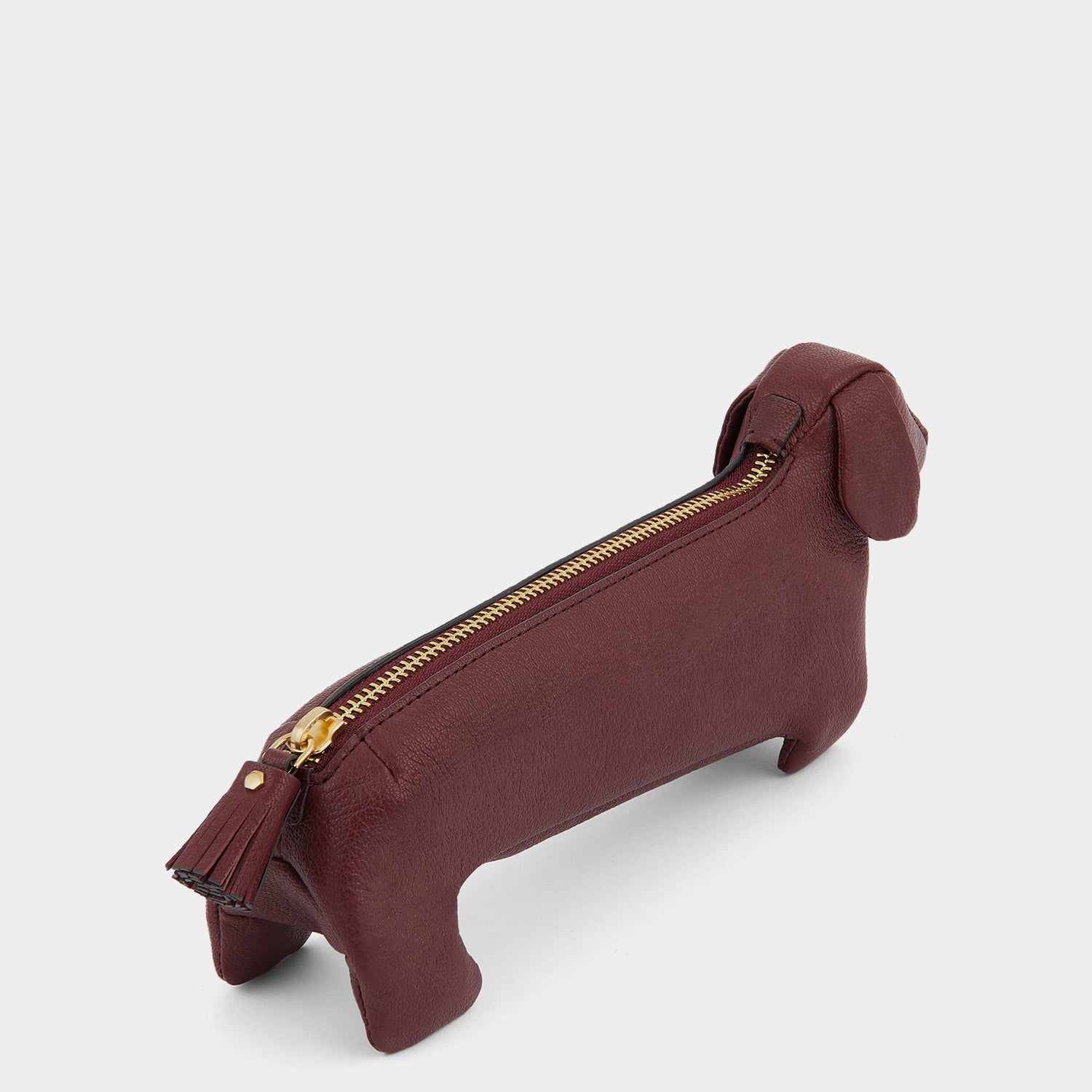 Dog Pencil Case -

                  
                    Capra Leather in Medium Red -
                  

                  Anya Hindmarch US
