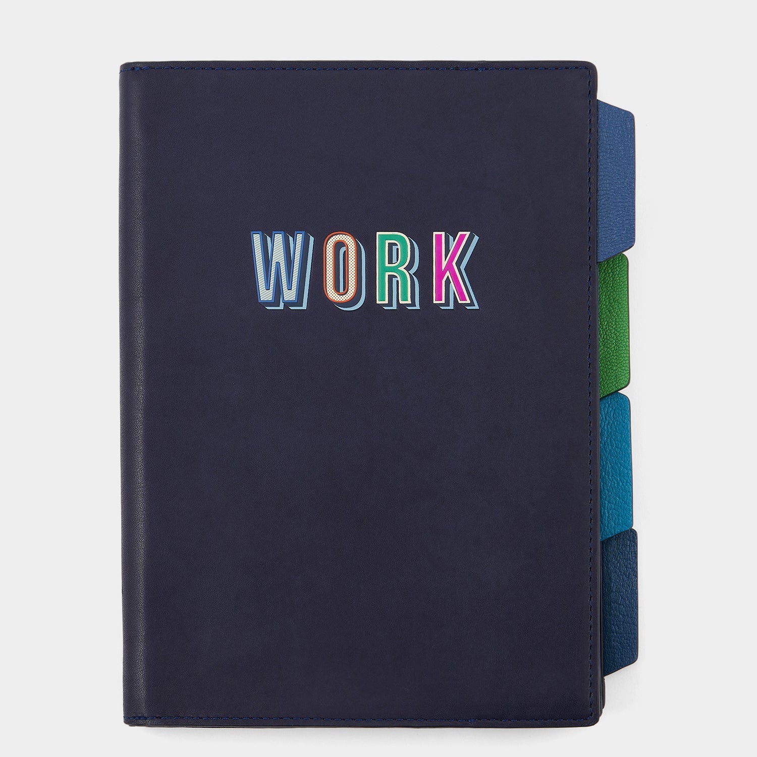 Home Work A5 Two Way Journal -

                  
                    Polished Leather in ink -
                  

                  Anya Hindmarch US
