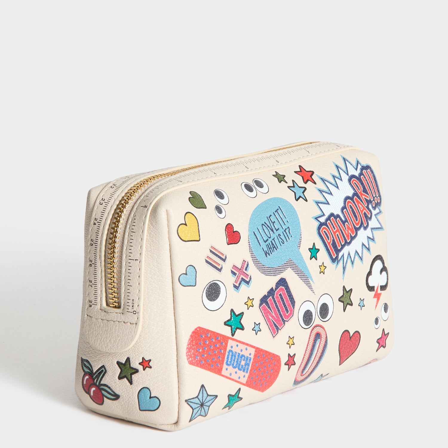 All Over Stickers Important Things -

          
            Shiny Capra Leather in Chalk -
          

          Anya Hindmarch US

