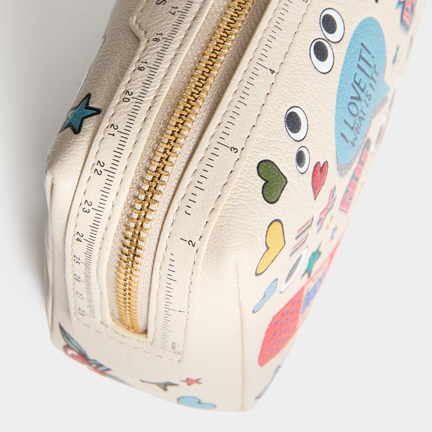 All Over Stickers Important Things -

          
            Shiny Capra Leather in Chalk -
          

          Anya Hindmarch US
