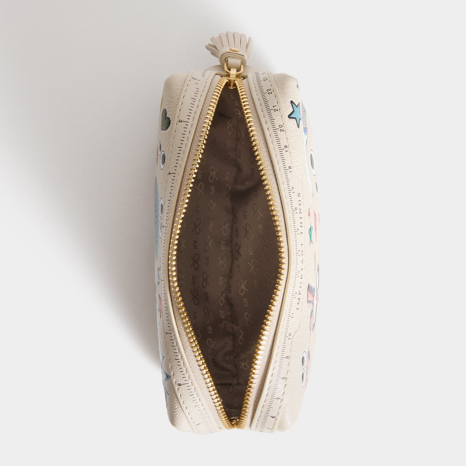 All Over Stickers Important Things -

          
            Shiny Capra Leather in Chalk -
          

          Anya Hindmarch US
