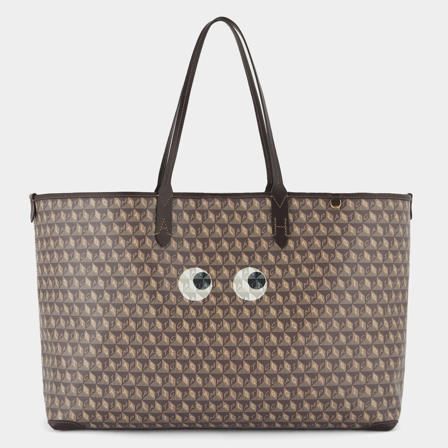 I Am A Plastic Bag Eyes Tote -

                  
                    Recycled Canvas in Truffle -
                  

                  Anya Hindmarch US
