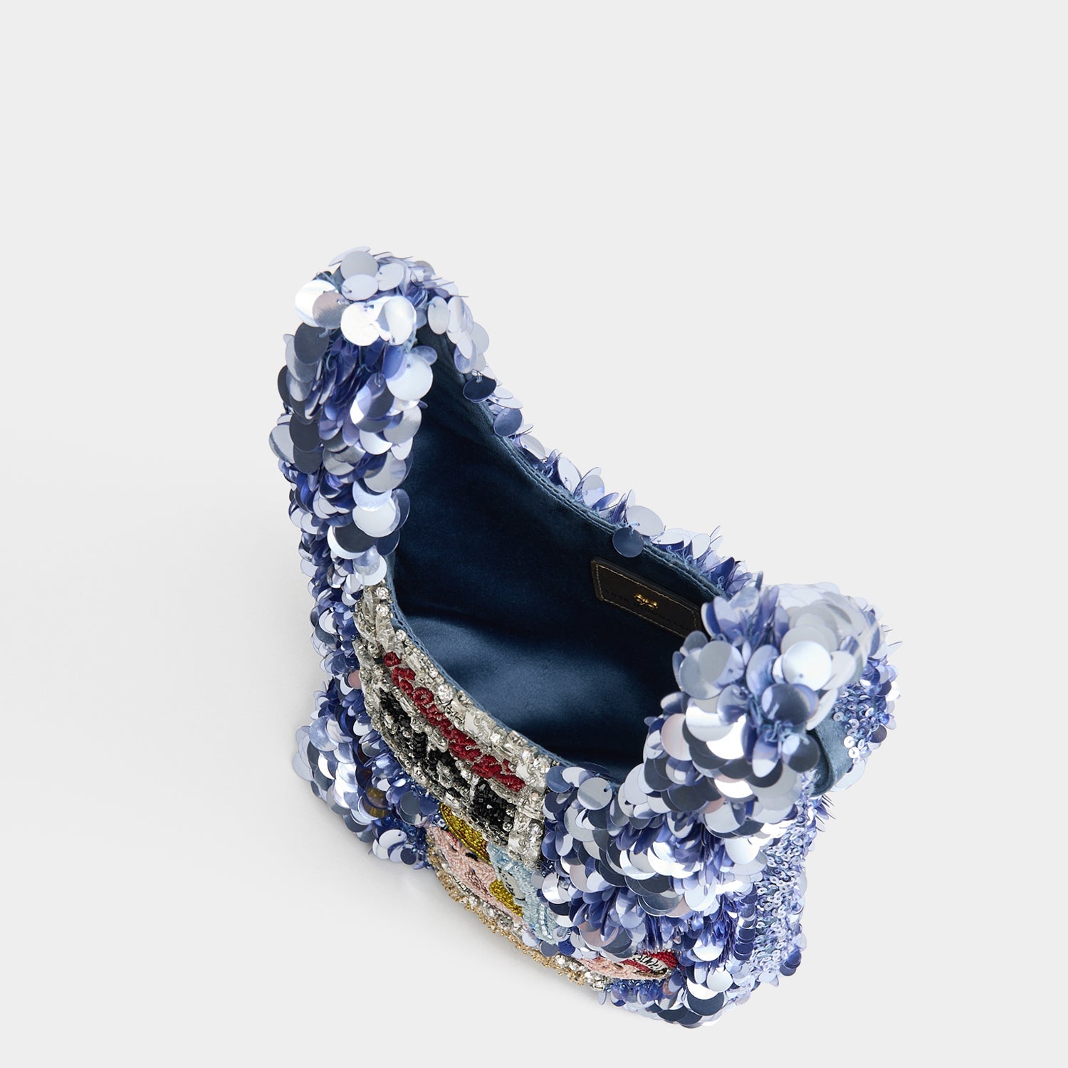 Anya Brands Rice Krispies Mini Tote -

          
            Recycled Satin in Sky Blue -
          

          Anya Hindmarch US
