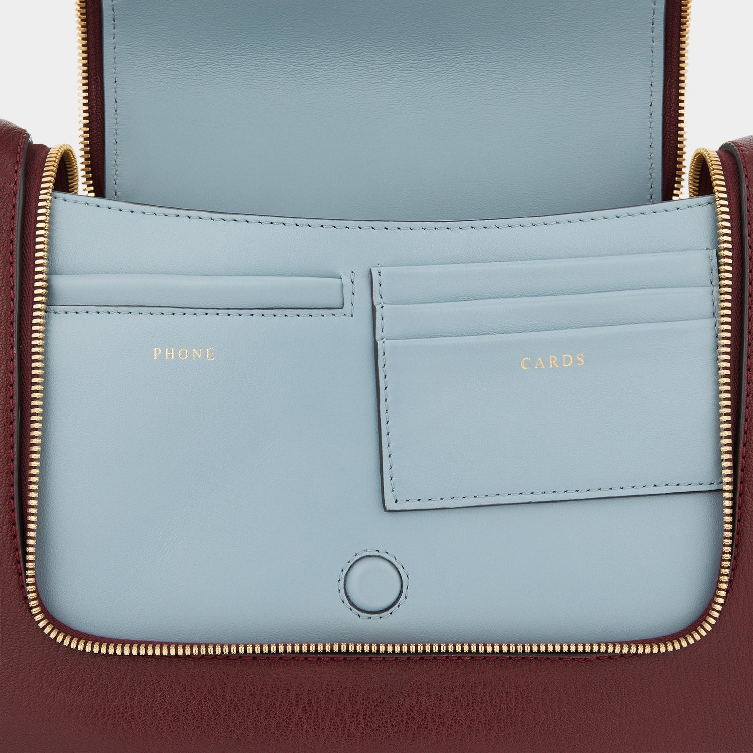 Vere Soft Satchel -

                  
                    Grain Leather in Rosewood -
                  

                  Anya Hindmarch US
