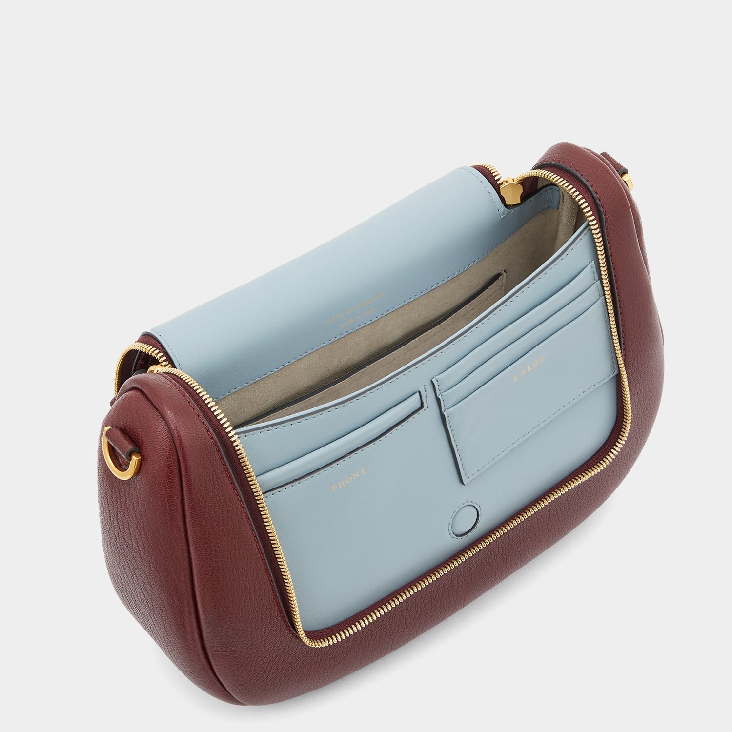 Vere Soft Satchel -

                  
                    Grain Leather in Rosewood -
                  

                  Anya Hindmarch US
