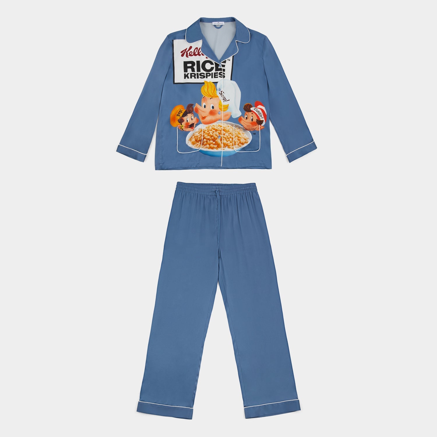 Anya Brands Rice Krispies Pyjamas -

                  
                    Silk in Sky Blue -
                  

                  Anya Hindmarch US
