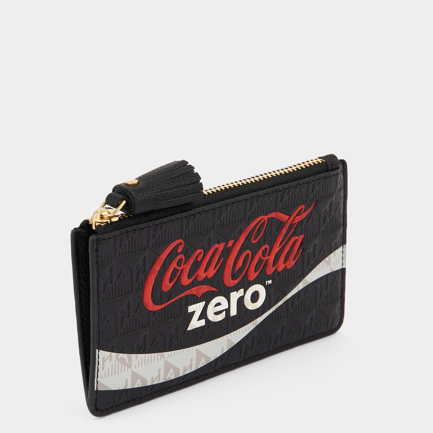 Anya Brands Coke Zero Zip Card Case -

                  
                    Capra Leather in Black -
                  

                  Anya Hindmarch US
