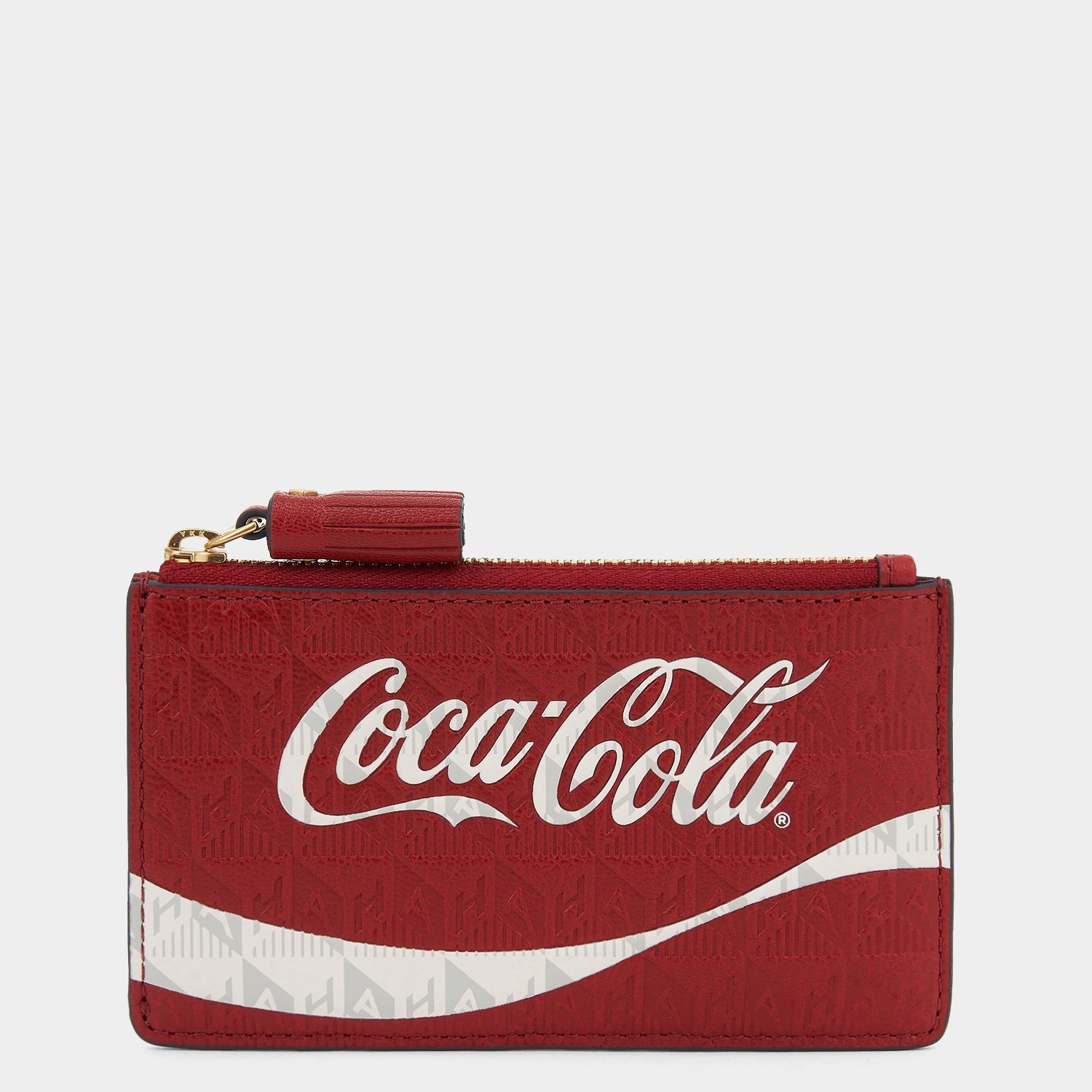 Anya Brands Coca Cola Zip Card -

                  
                    Capra Leather in Red -
                  

                  Anya Hindmarch US
