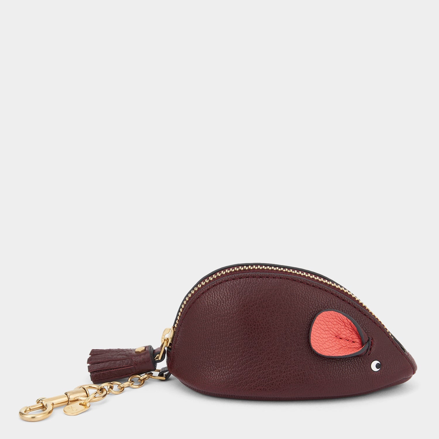 Mouse Coin Purse -

                  
                    Capra Leather in Rosewood -
                  

                  Anya Hindmarch US
