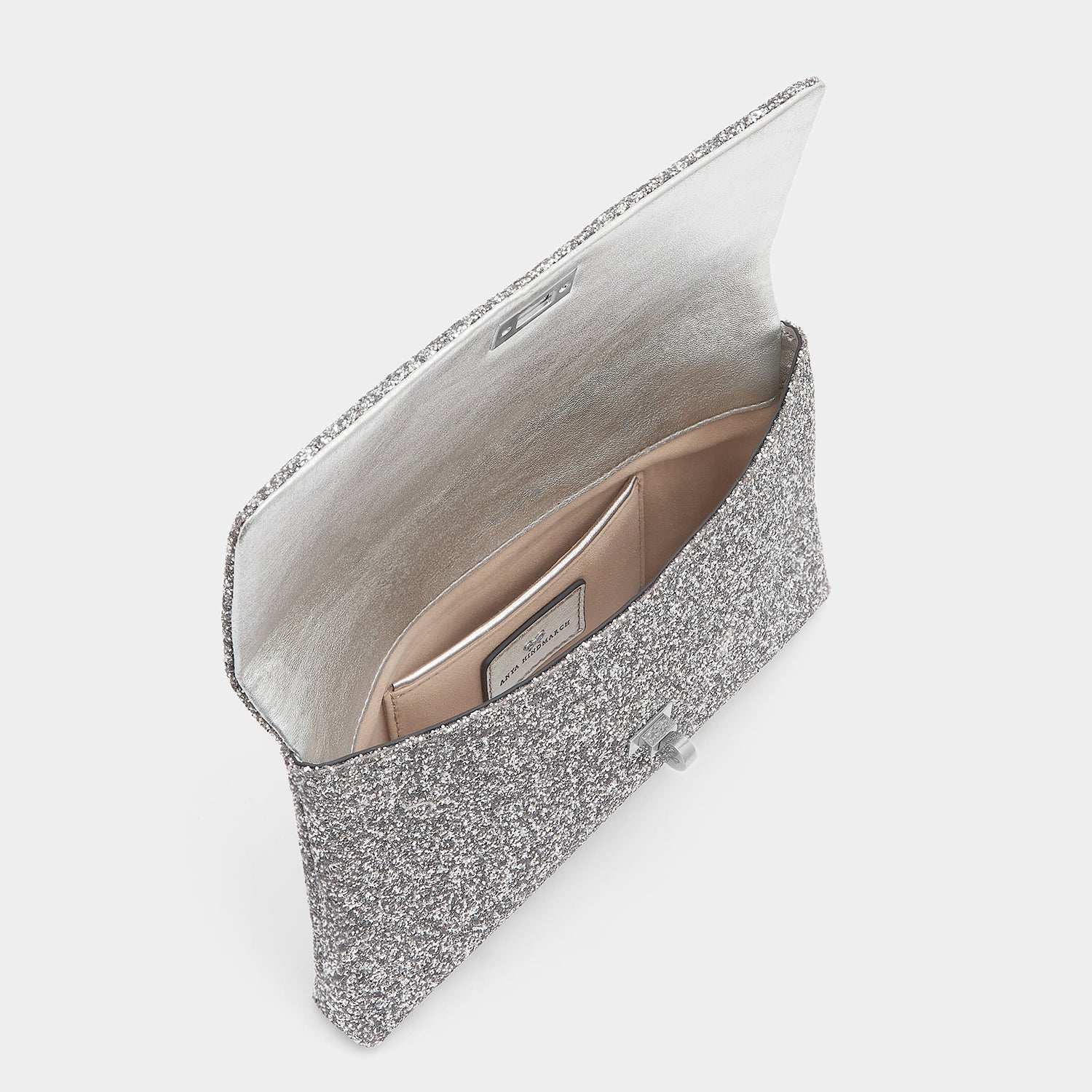 Valorie Clutch -

          
            Glitter in Silver -
          

          Anya Hindmarch US
