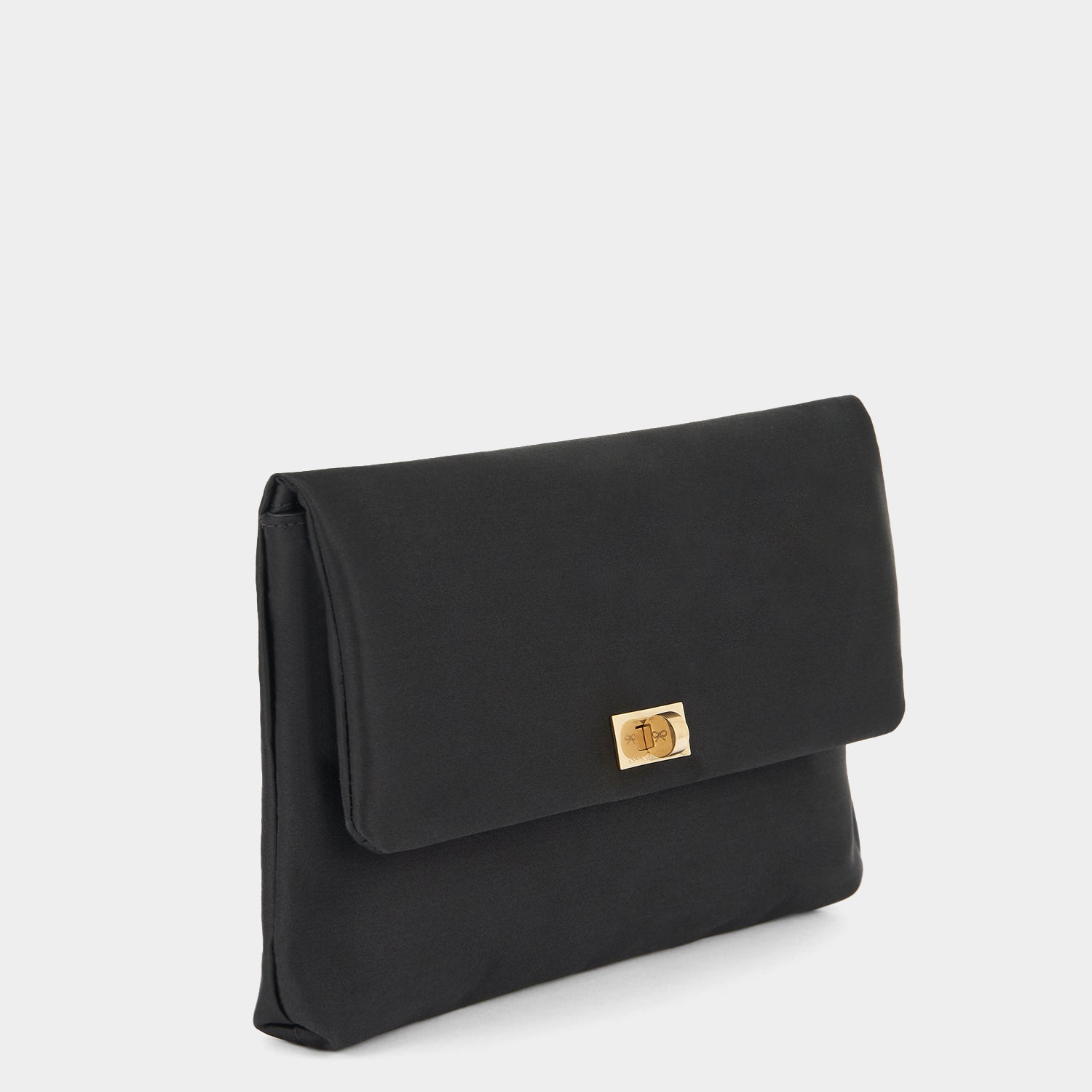 Valorie Clutch -

                  
                    Recycled Satin in Black -
                  

                  Anya Hindmarch US
