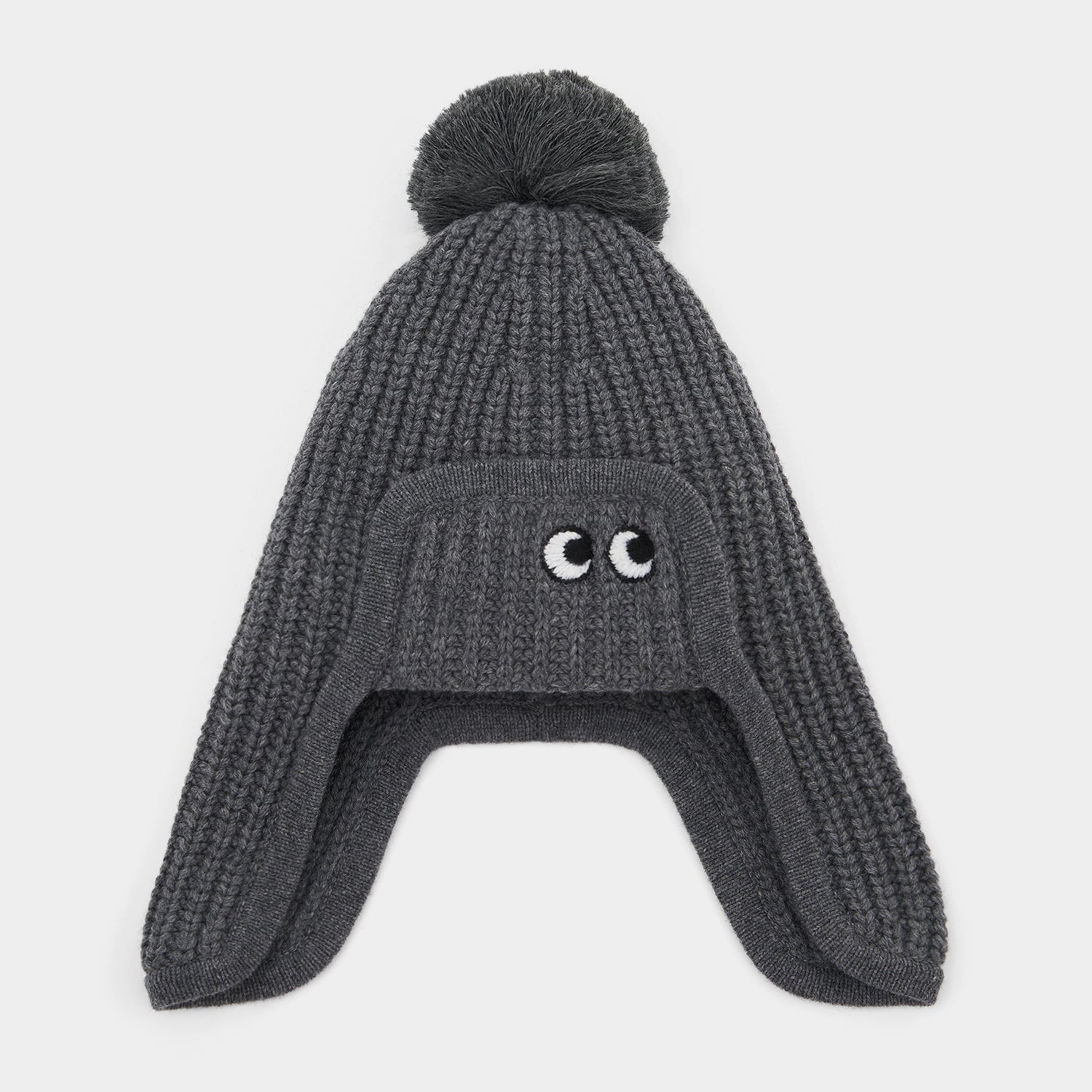 Eyes Wool Hat -

                  
                    Wool in Charcoal -
                  

                  Anya Hindmarch US
