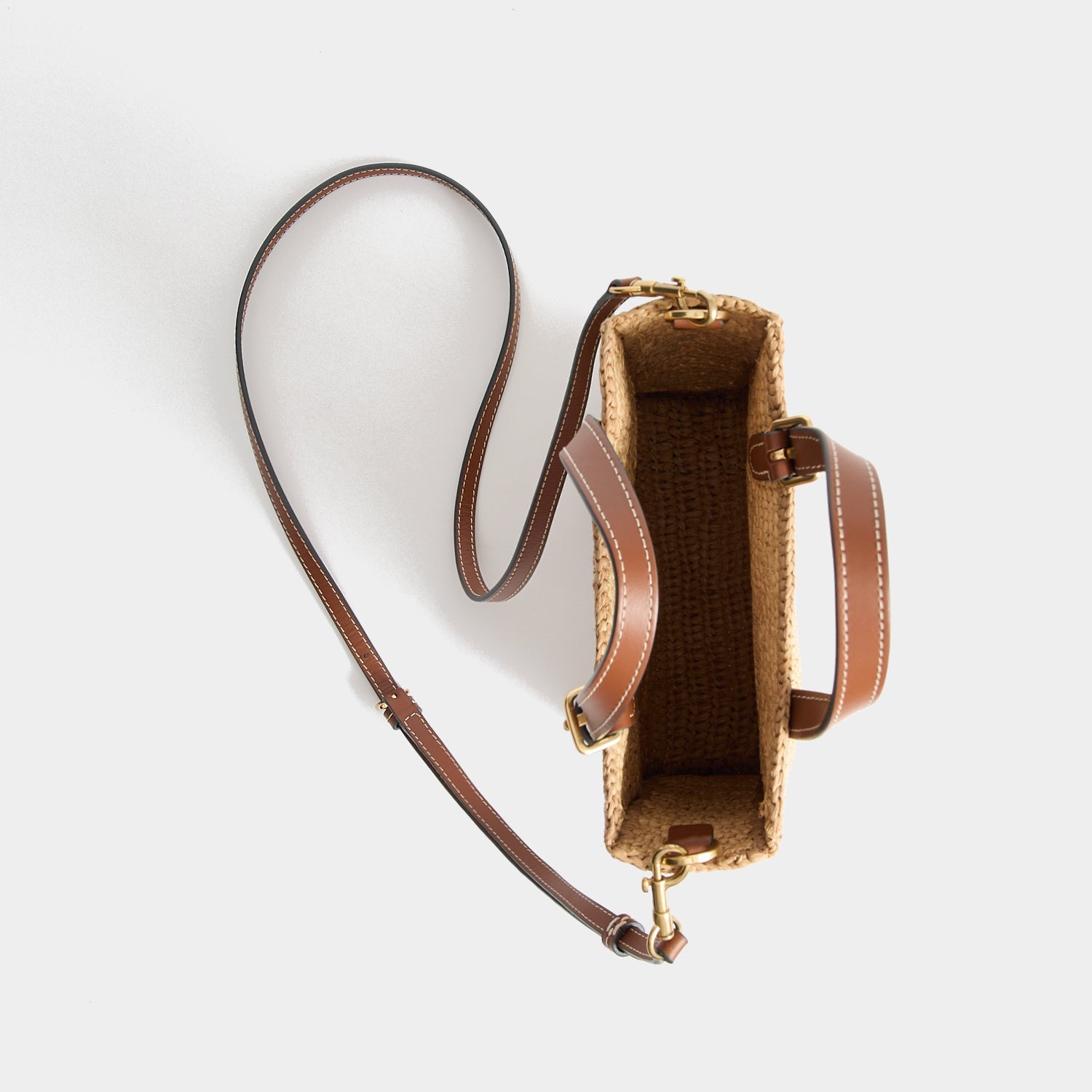 美品 ✨️ ANYA HINDMARCH ブラウン ミニ ユニバーサルバッグ Mini Raffia Cross-body Tote Bag with Eyes | Anya Hindmarch US